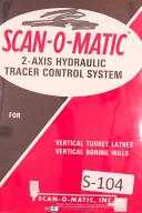 Scan-O-Matic-Scan-O-Matic 270, Hydraulic Tracing Systems Operation Wiring and Assembly Manual-270-04